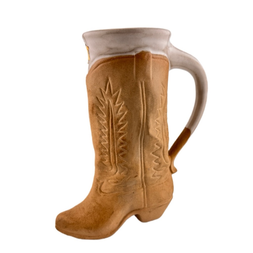 Cowboy Boot Vase
